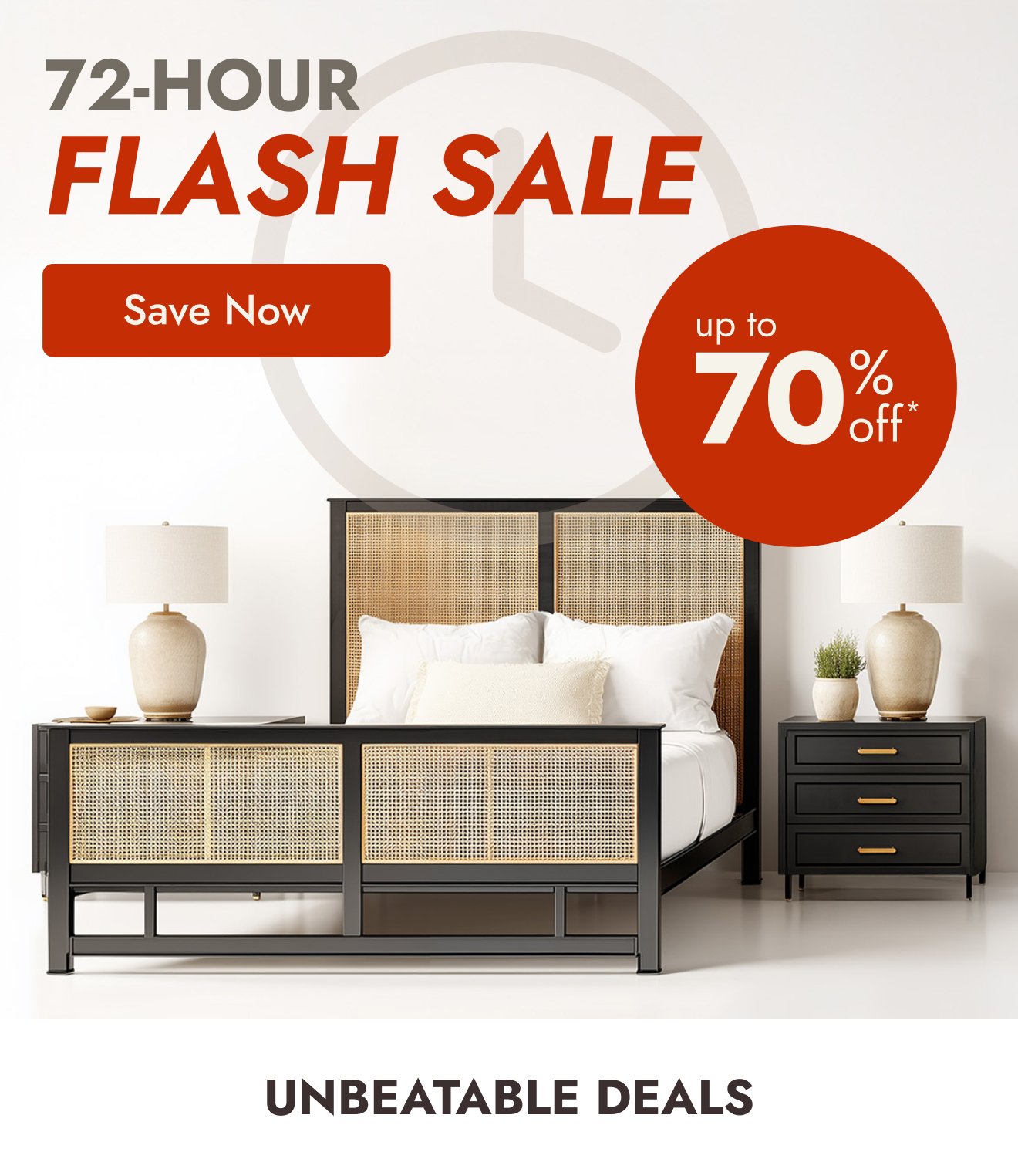 72-Hour Flash Sale up to 70% off