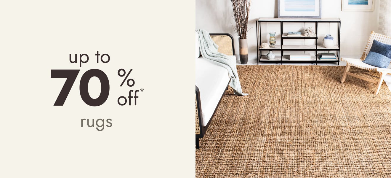 Rugs up to 70% off