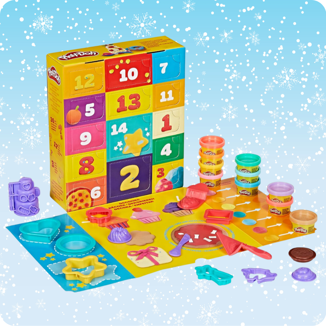 Play Doh advent calendar