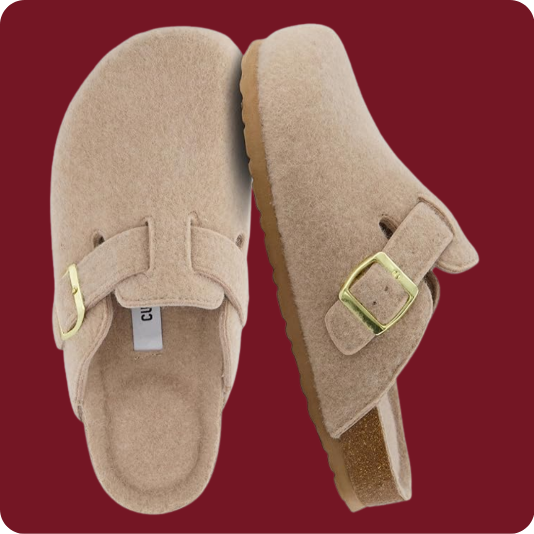 Wool clogs