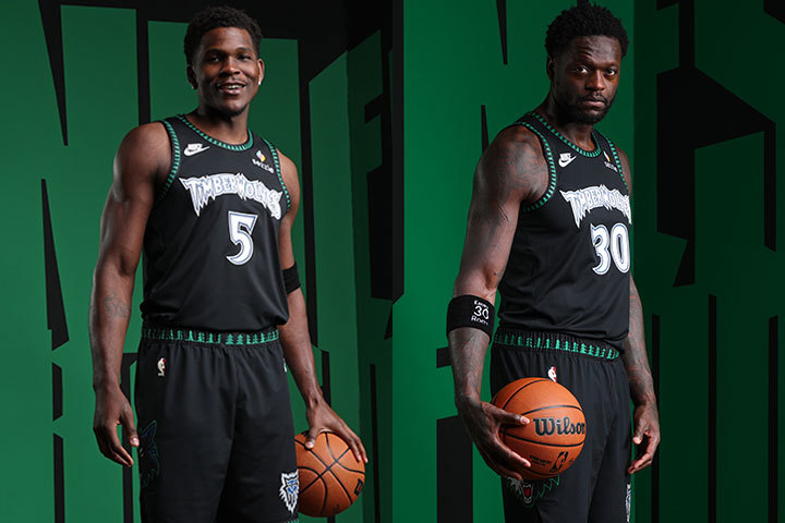 Anthony Edwards, Julius Randle