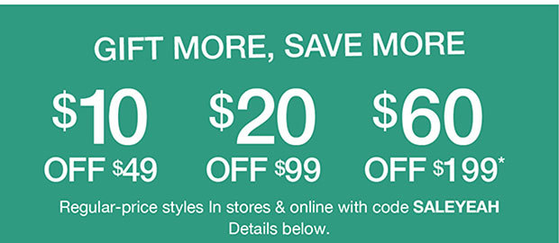 Gift More, Save More