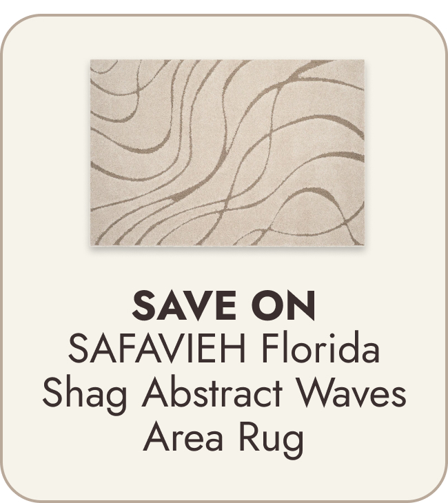 SAFAVIEH Florida Shag Sigtraud Abstract Waves 1.2-inch Thick Rug