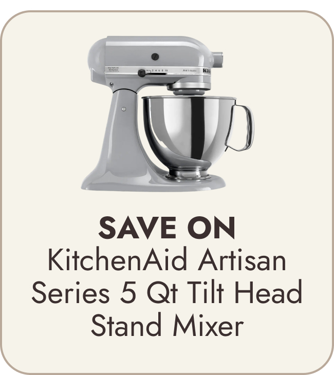 KitchenAid Artisan Series 5 Quart Tilt Head Stand Mixer
