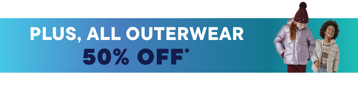 50% Off All Outerwear
