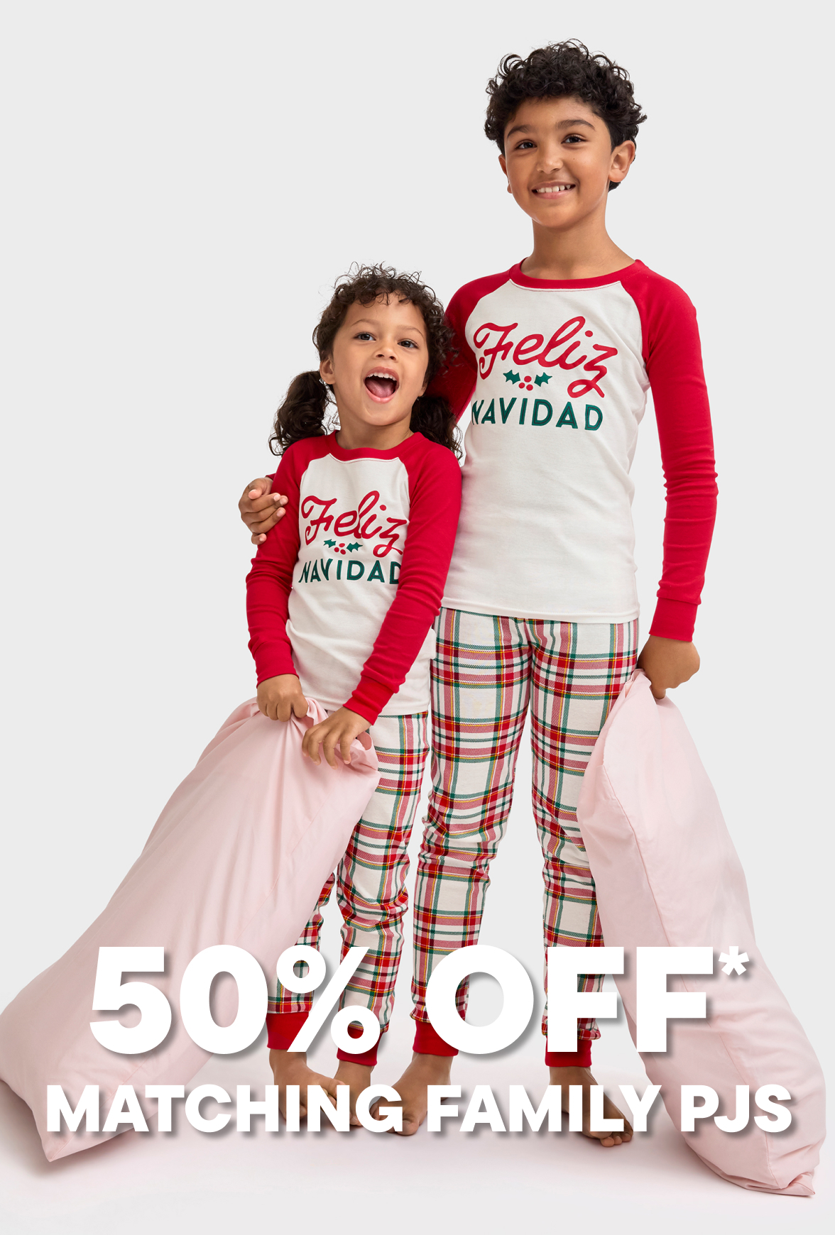 50% Off Matching Family Pjs 