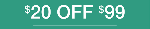 $20 OFF $99