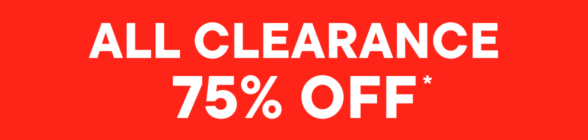 75% off Clearance