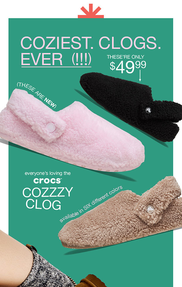 Coziest. Clogs. Ever (!!!)