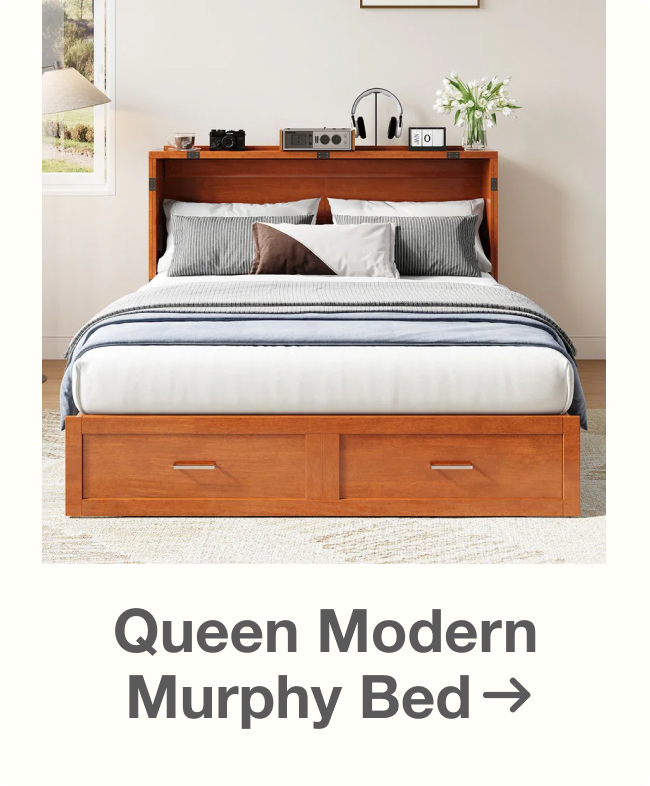 Shop the Queen Modern Murphy Bed