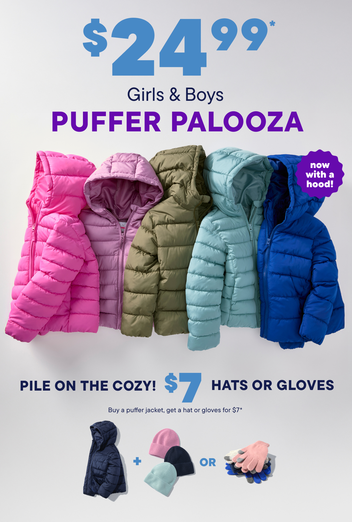 $24.99 Puffer Jackets