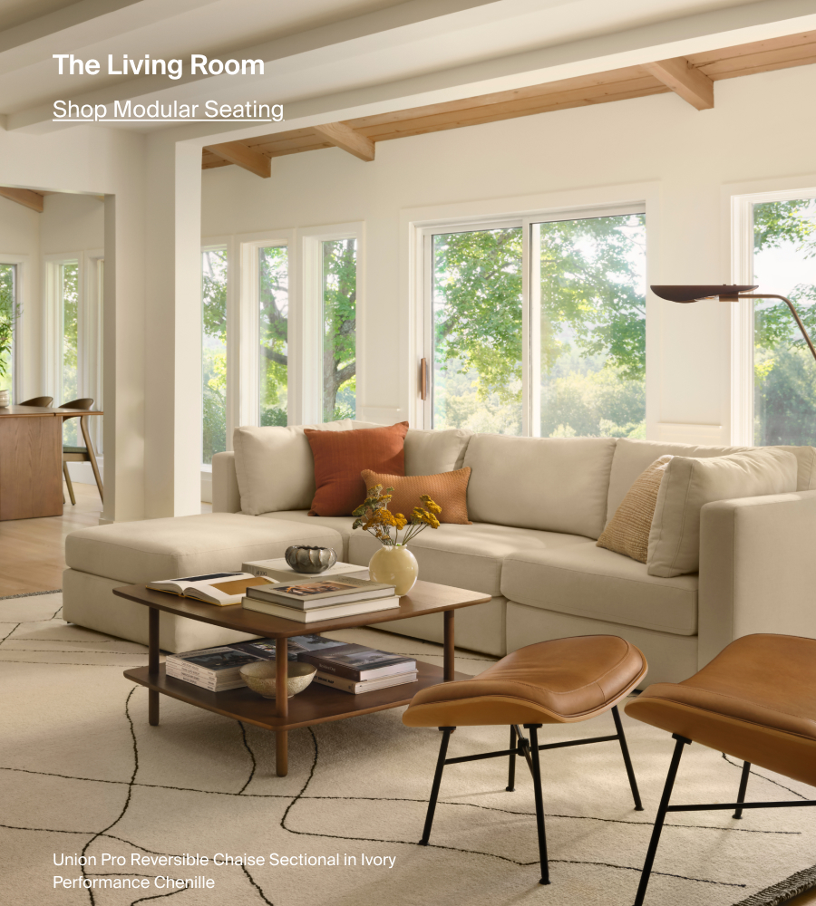 The Living Room. Shop Modular Seating.