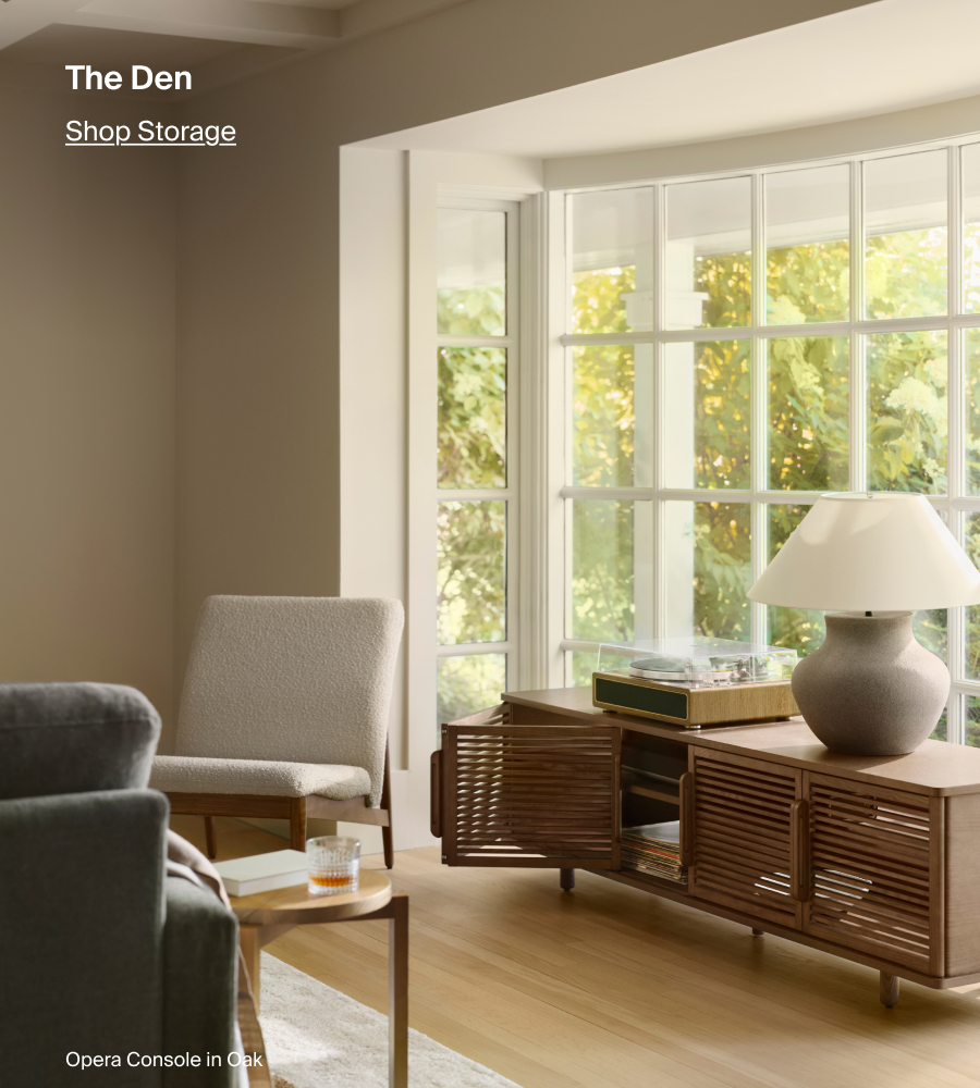 The Den. Shop Storage.