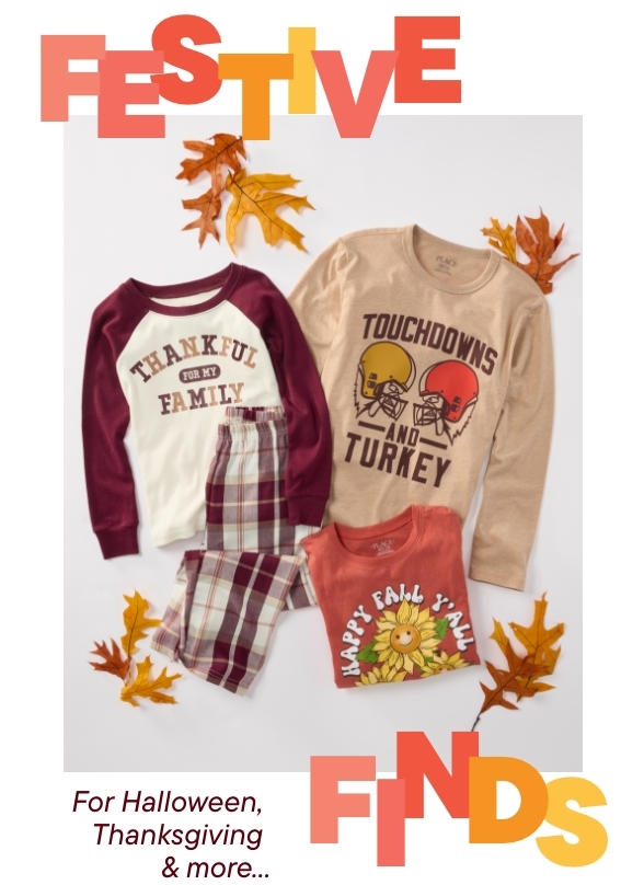 50-70% off Matching Family Fall PJs and Tees