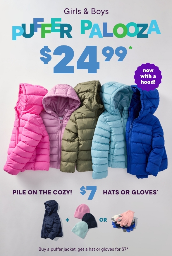 $24.99 Puffer Palooza 