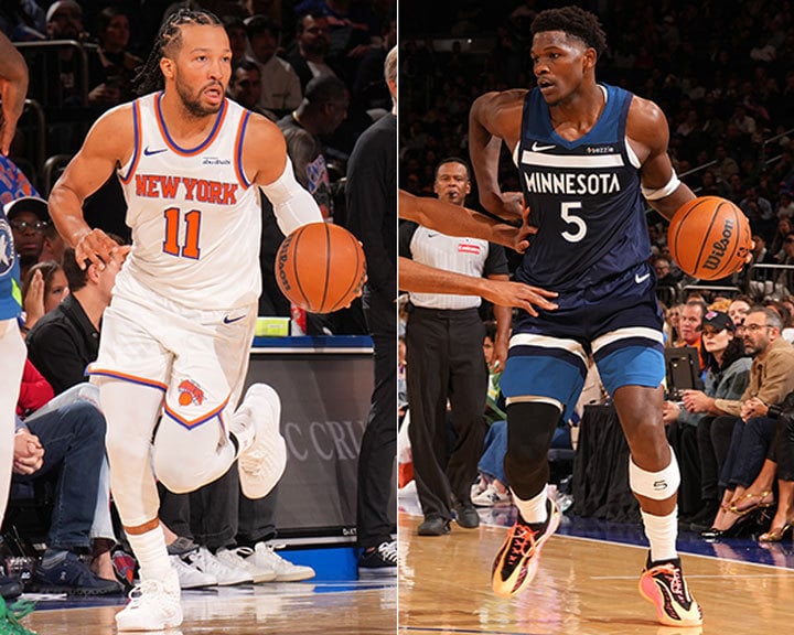 Jalen Brunson, Anthony Edwards