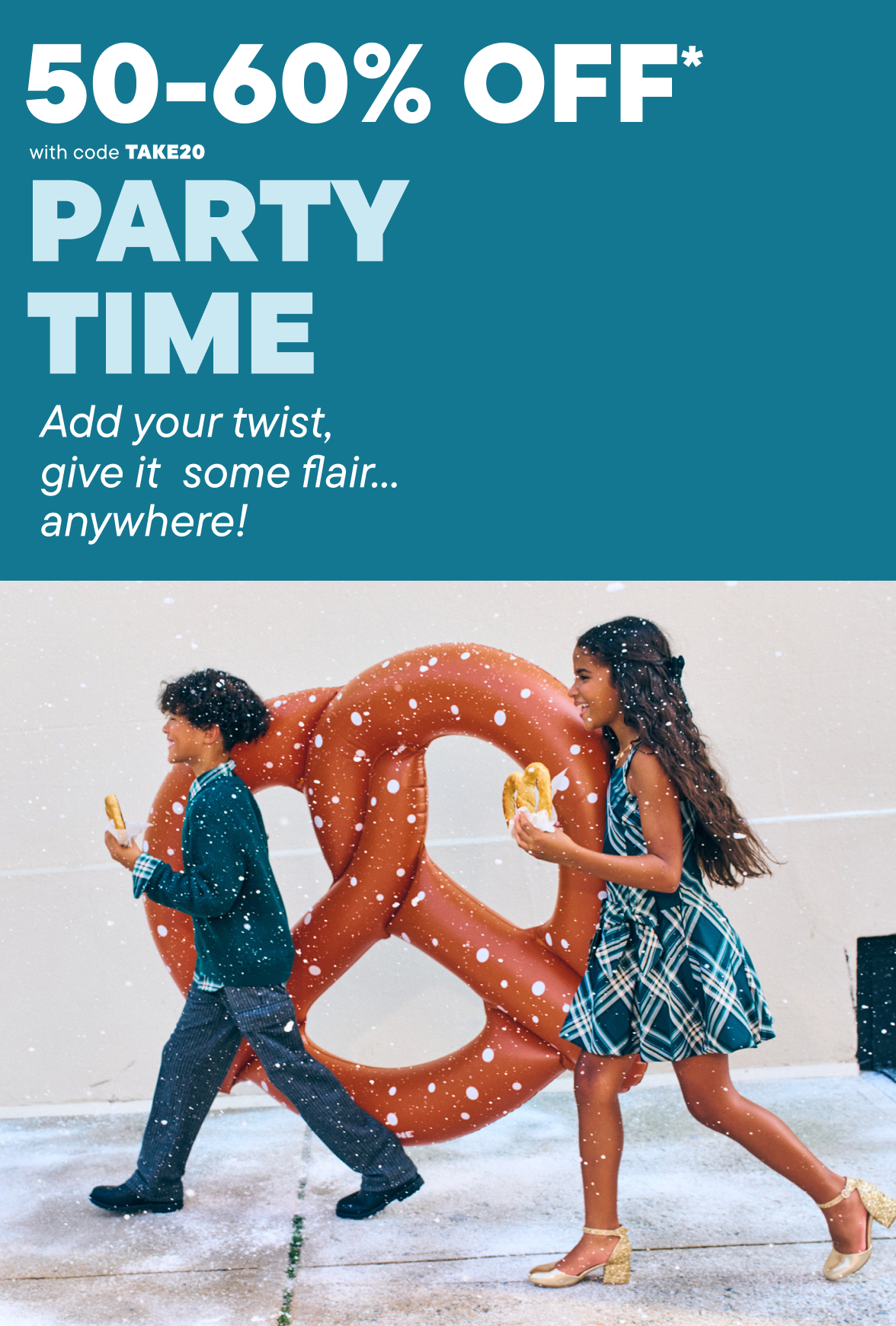 50-60% off Holiday Dressy with code 