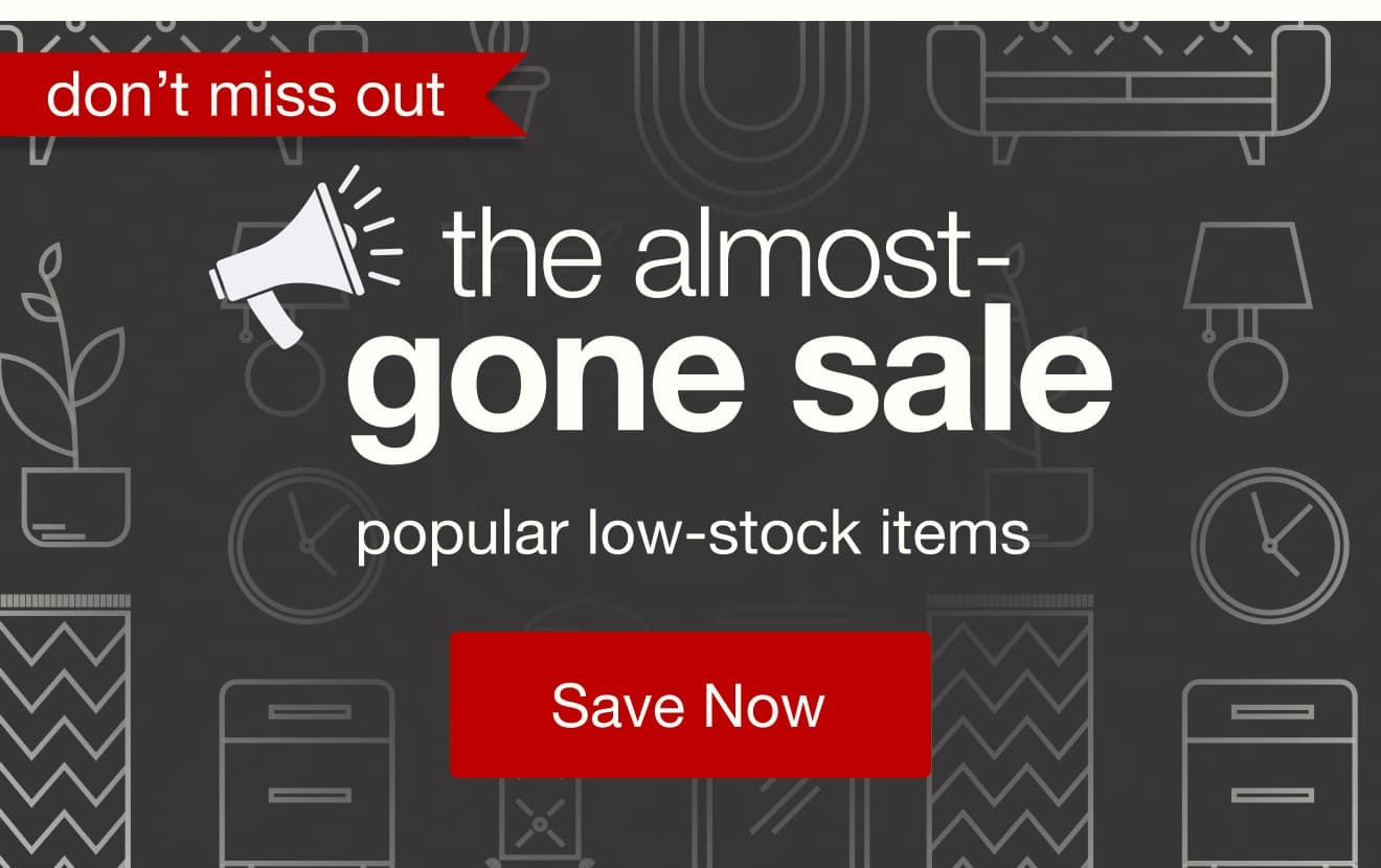 Shop the Almost-Gone Sale