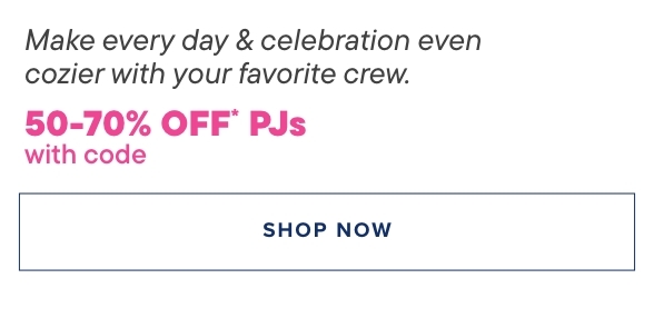 50-70% off Pajamas with code TAKE20