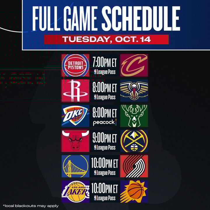 Today's Schedule