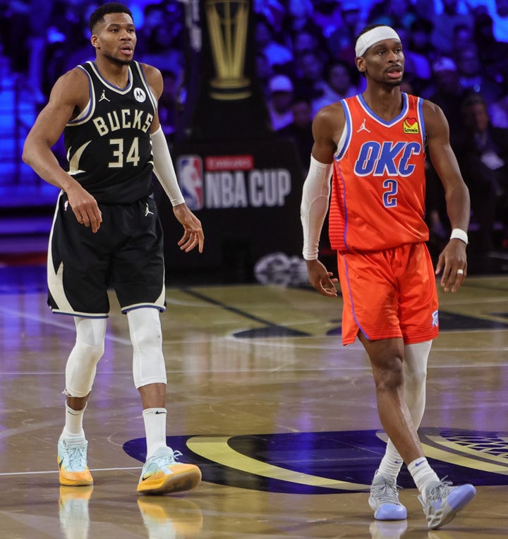Giannis Antetokounmpo, Shai Gilgeous-Alexander Giannis Antetokounmpo, Shai Gilgeous-Alexander