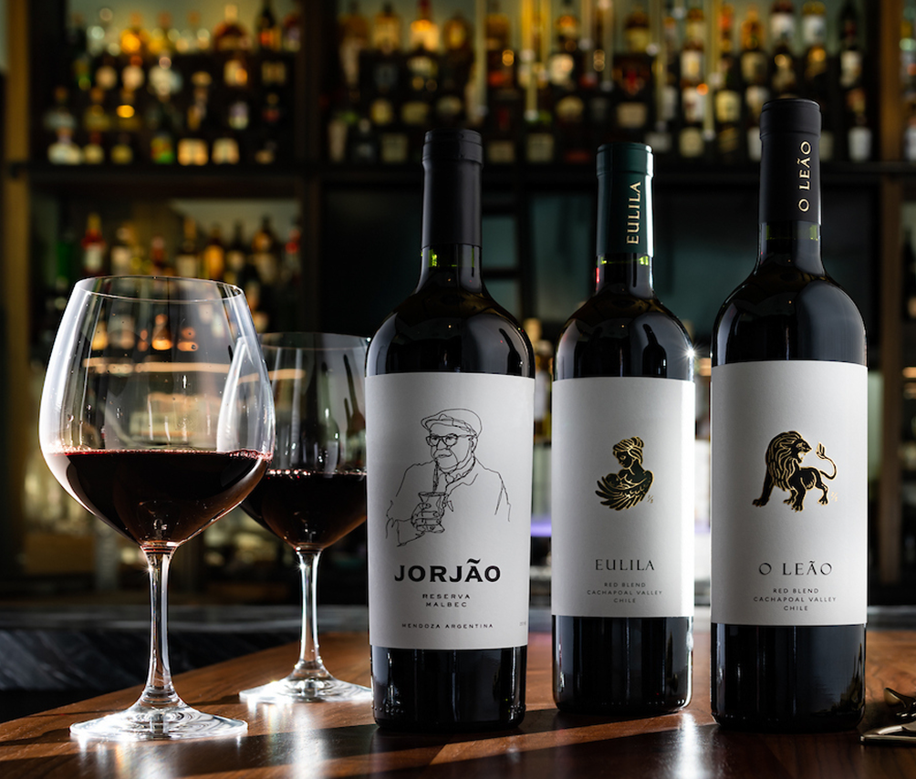 The Trilogy Wine Box with the 3 Wine Bottles available for purchase