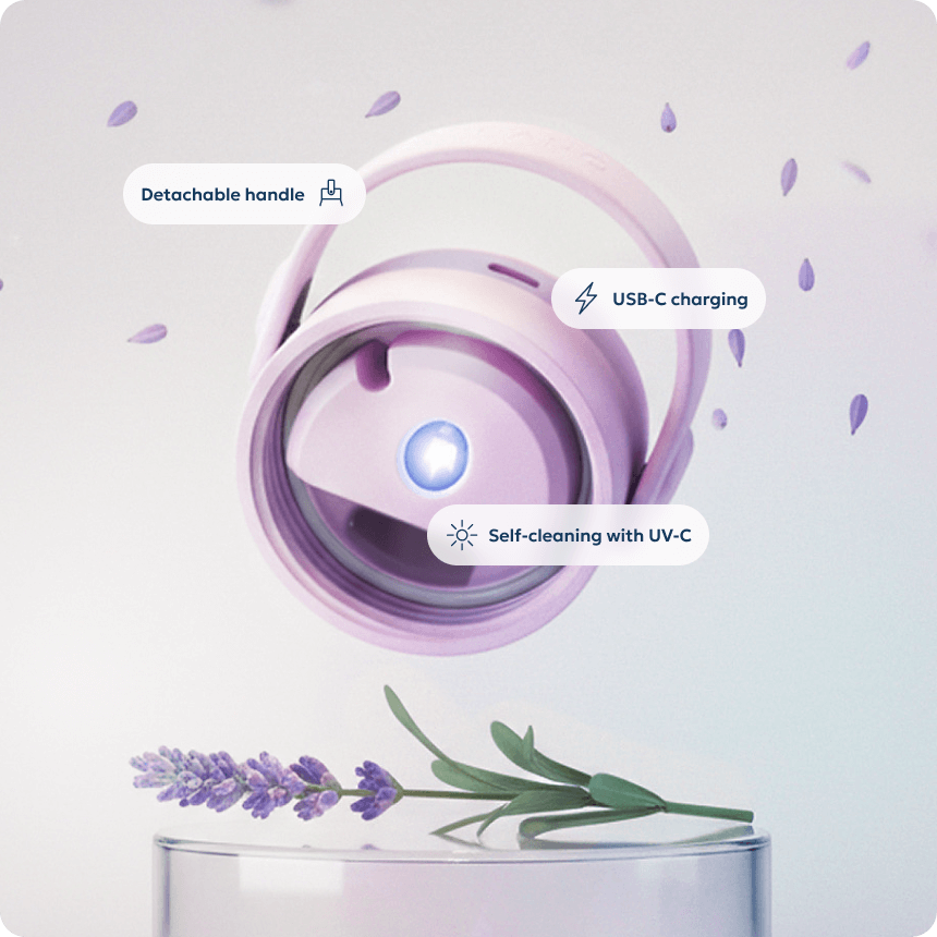Clean, Chemical-free, Prevents bio-contaminant growth