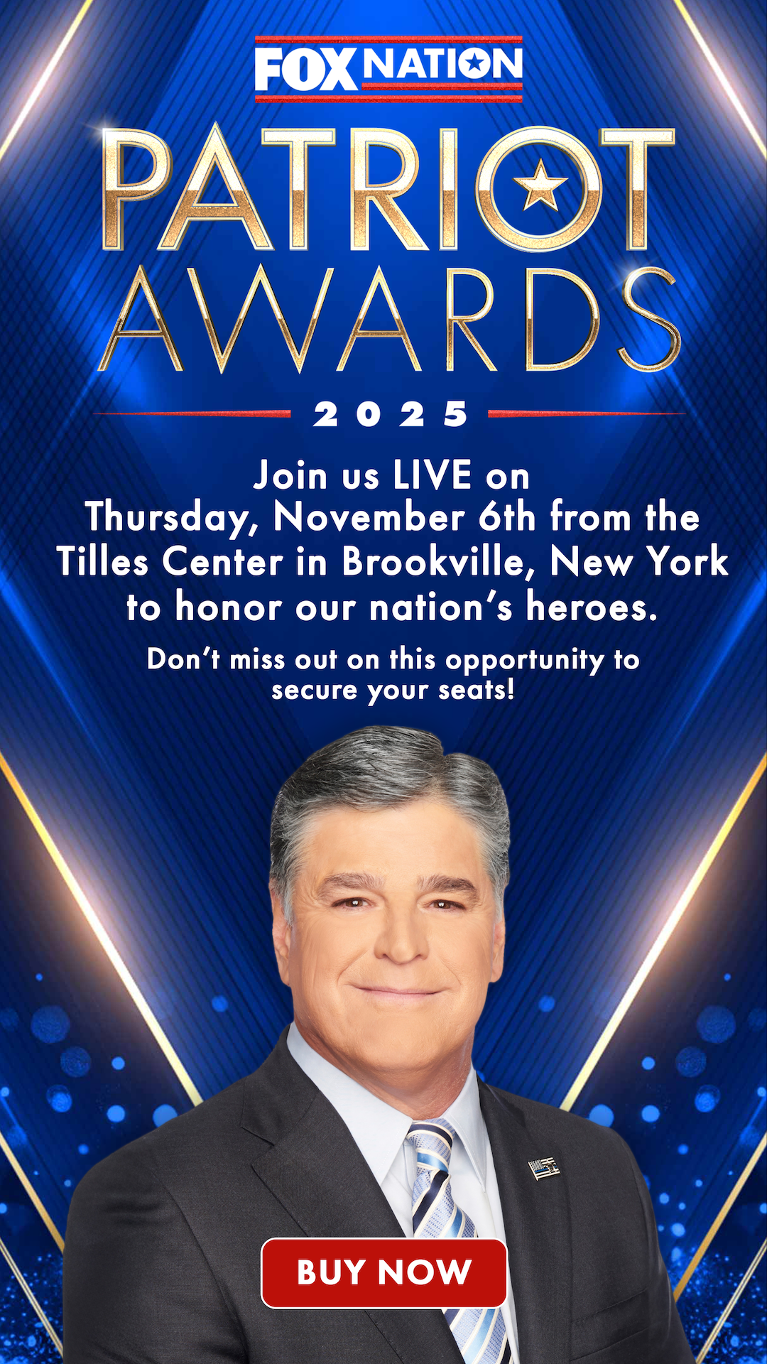 Fox Nation Patriot Awards 2025