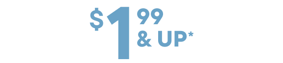 $1.99 & Up Graphic Tees