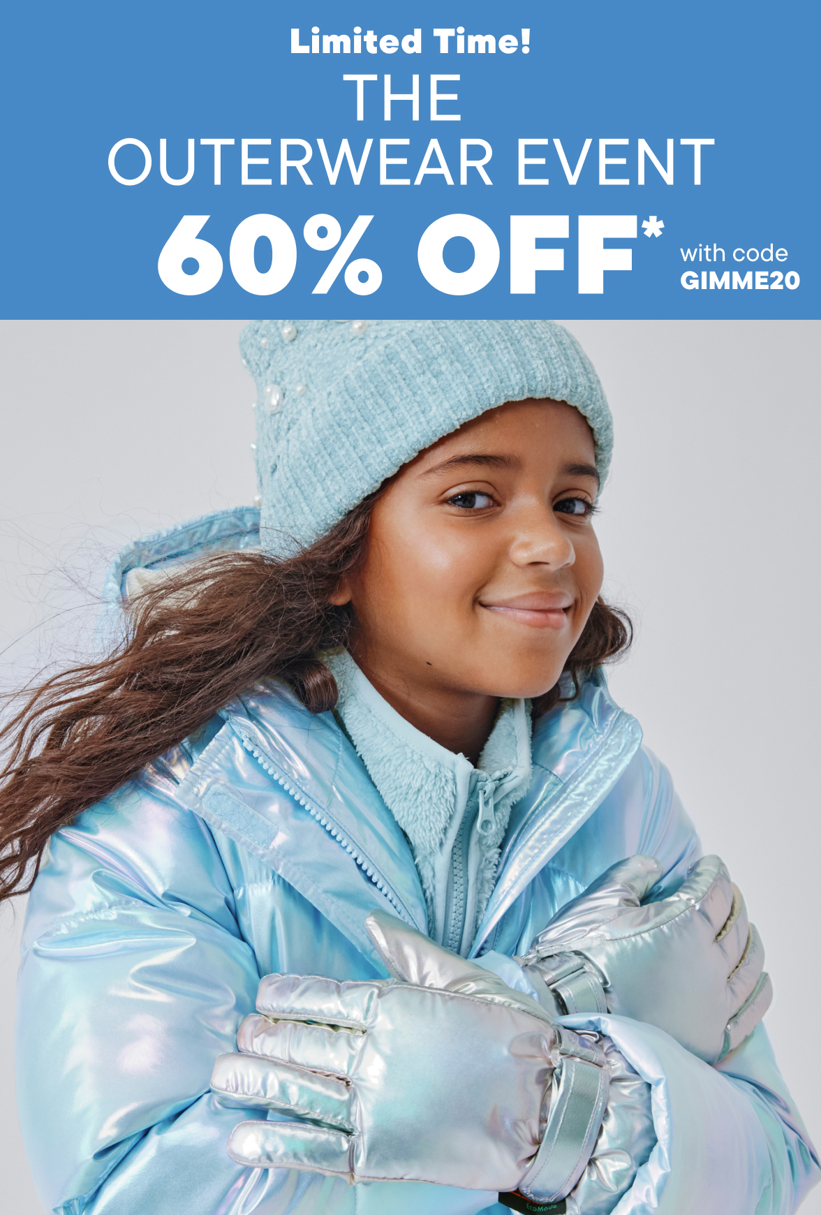 60% off Outerwear with code