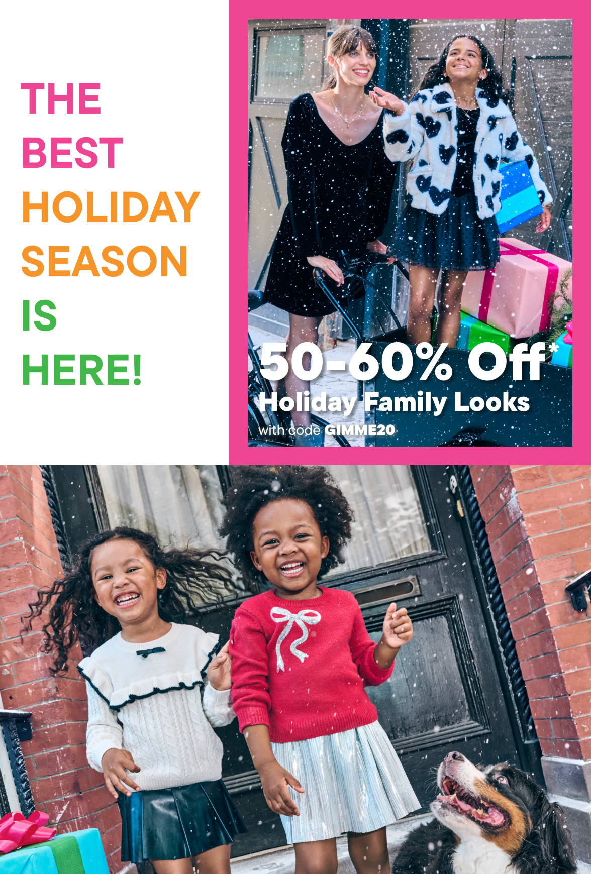 50-60% off Holiday Dressy with code