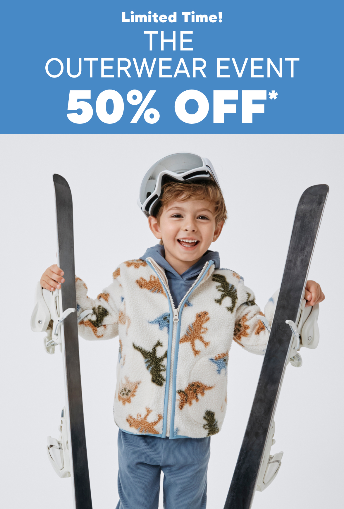 50% off Outerwear