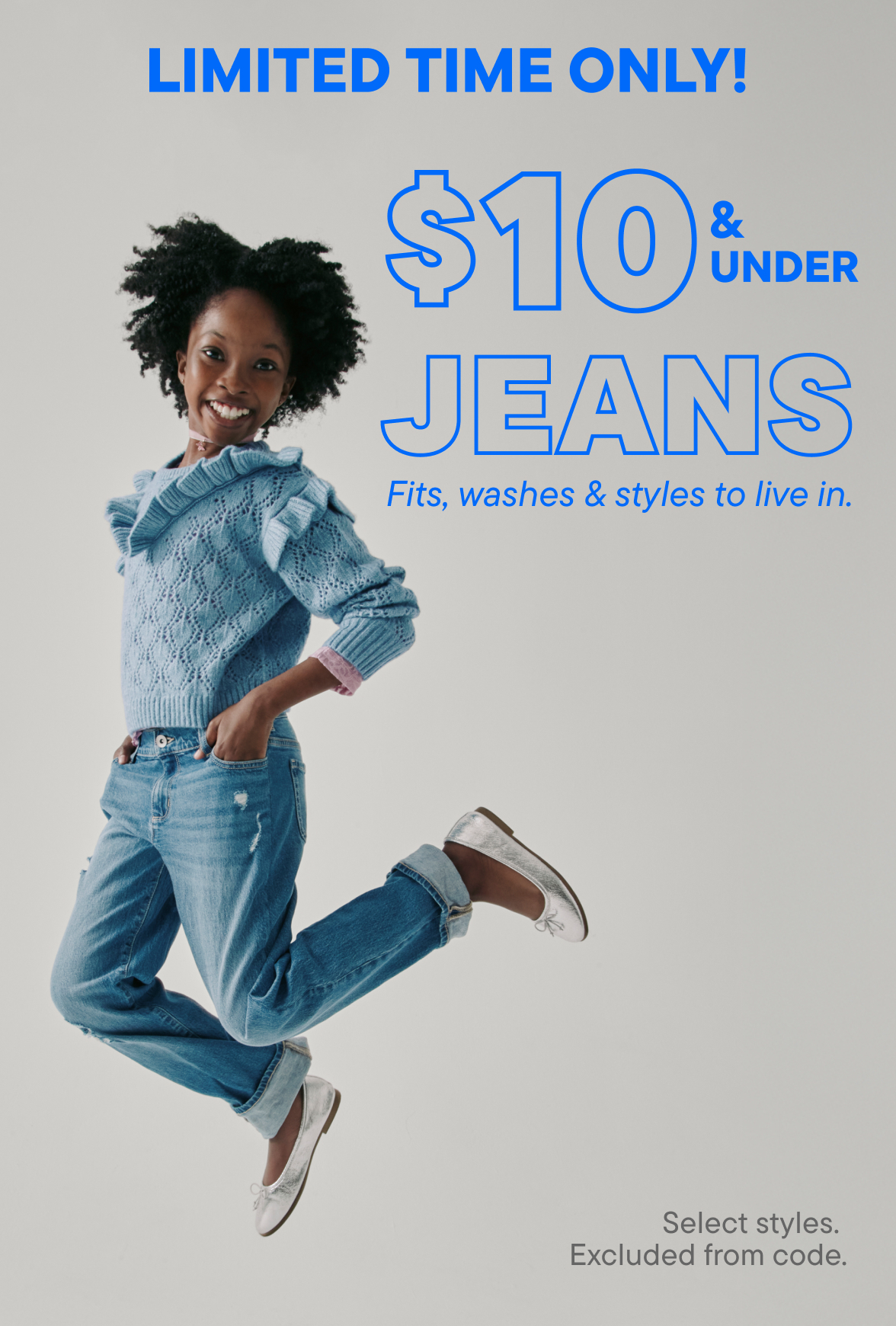 $10 & Under Jeans