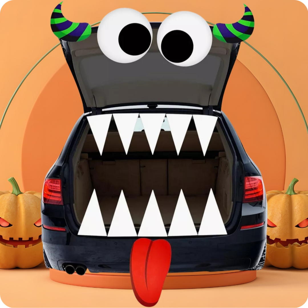 Trunk or treat decoration kit