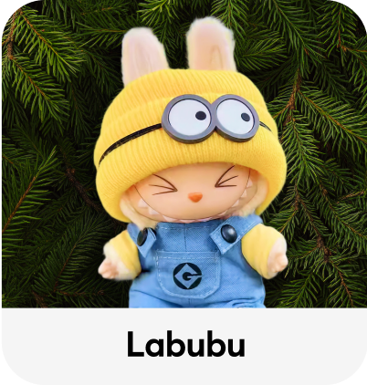 Labubu dolls purse stuffy