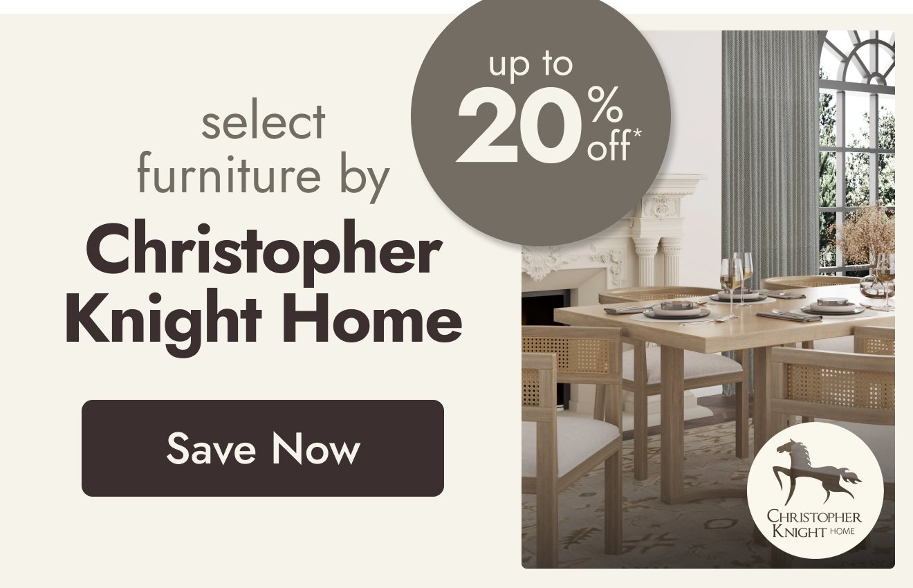 UP TO 20% OFF Select Furniture by Christopher Knight Home*