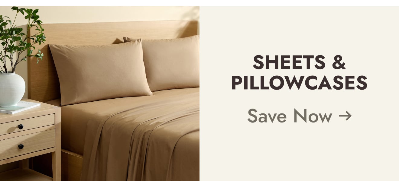 Bed Sheets & Pillowcases