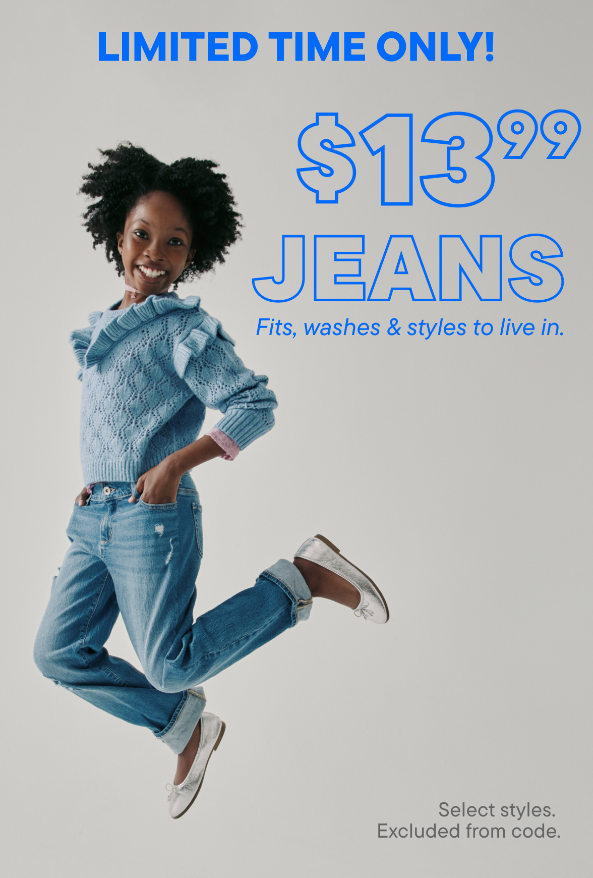 $13.99 & Under Jeans 