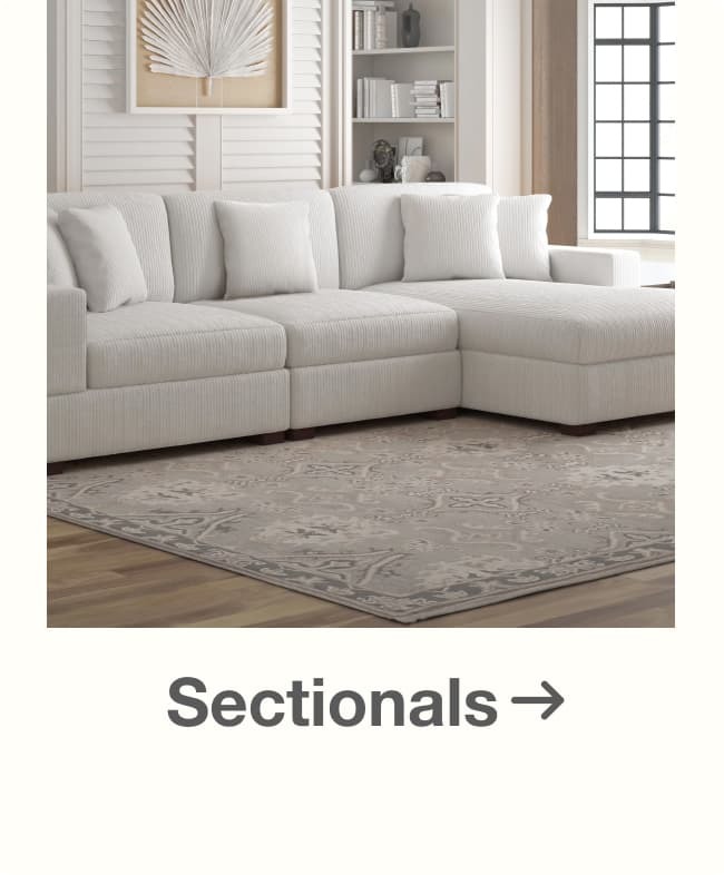 Shop Sectionals on Sale