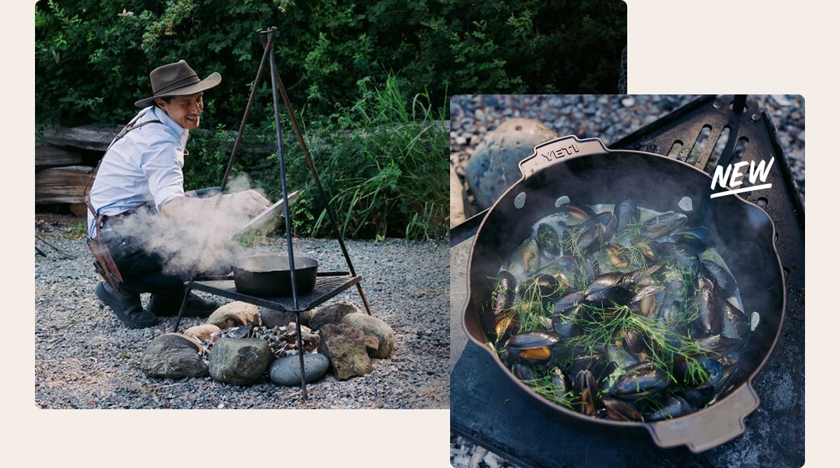 The YETI™ Cast Iron Ranch Pan