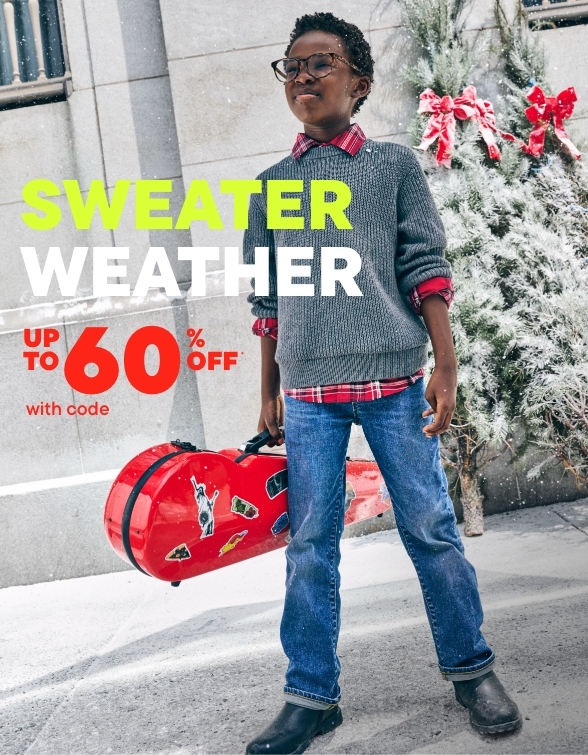 Up to 60% off Sweaters with code
