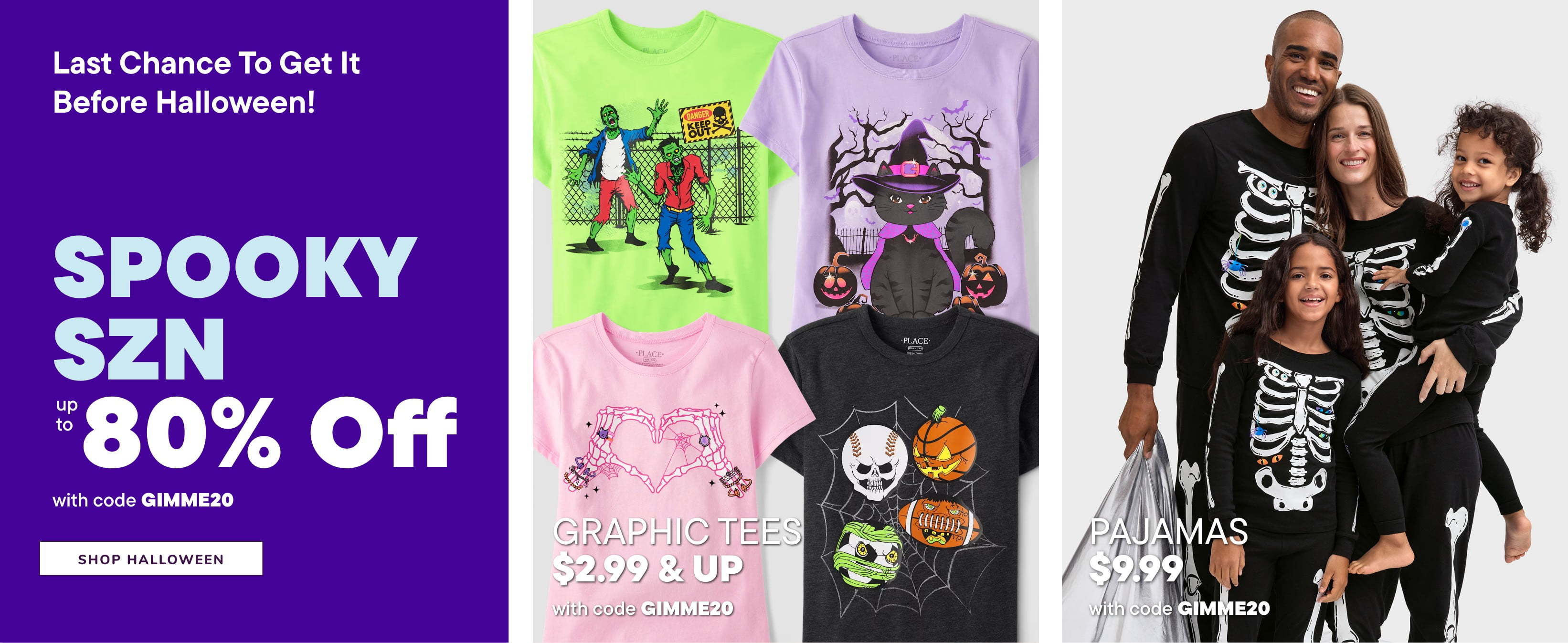 Up to 80% Off Halloween 