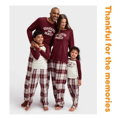 50-80% off Matching Family Pajamas with code