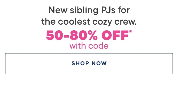 50-80% off Matching Family Pajamas with code