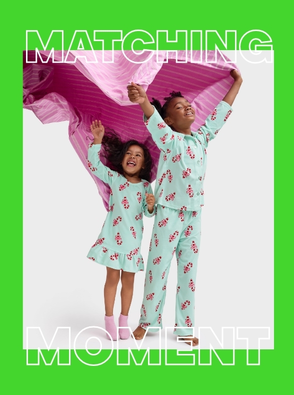 50-80% off Matching Family Pajamas with code