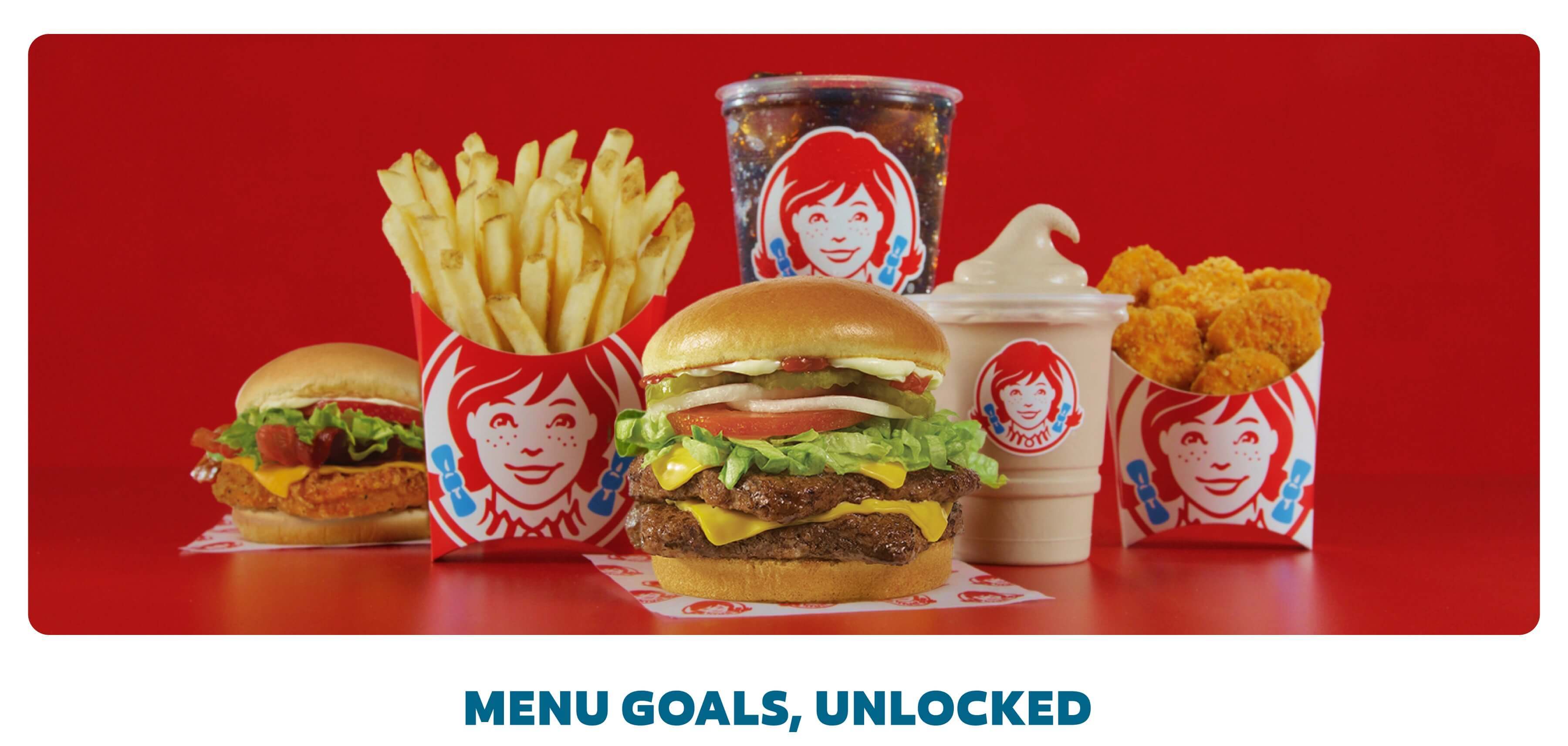 Menu goals, unlocked