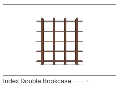 Index Double Bookcase