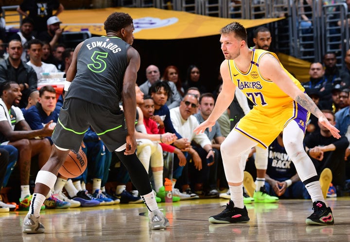 Anthony Edwards, Luka Dončić  Anthony Edwards, Luka Dončić