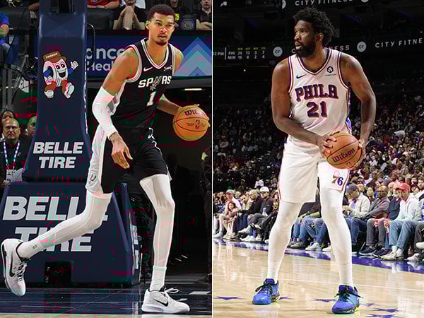 Victor Wembanyama, Joel Embiid Victor Wembanyama, Joel Embiid