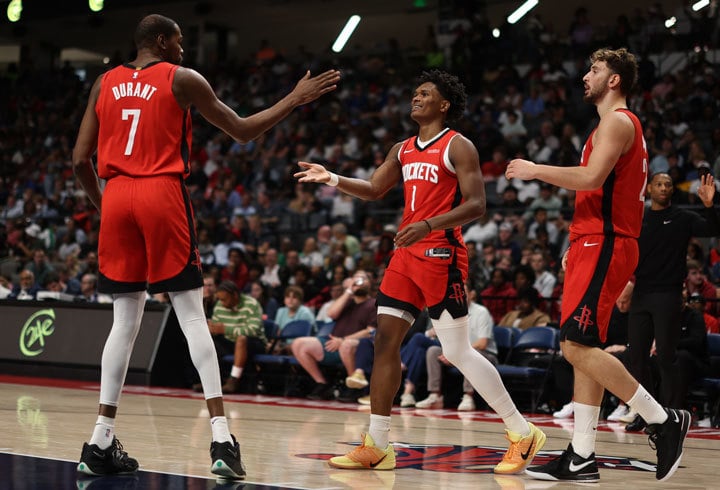 Kevin Durant, Amen Thompson, Alperen Sengun